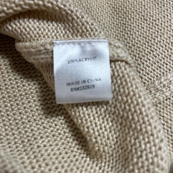 House of Harlow 1960 x Revolve Marlie Fringe Beige Sweater Ladies SMALL - Picture 7 of 9